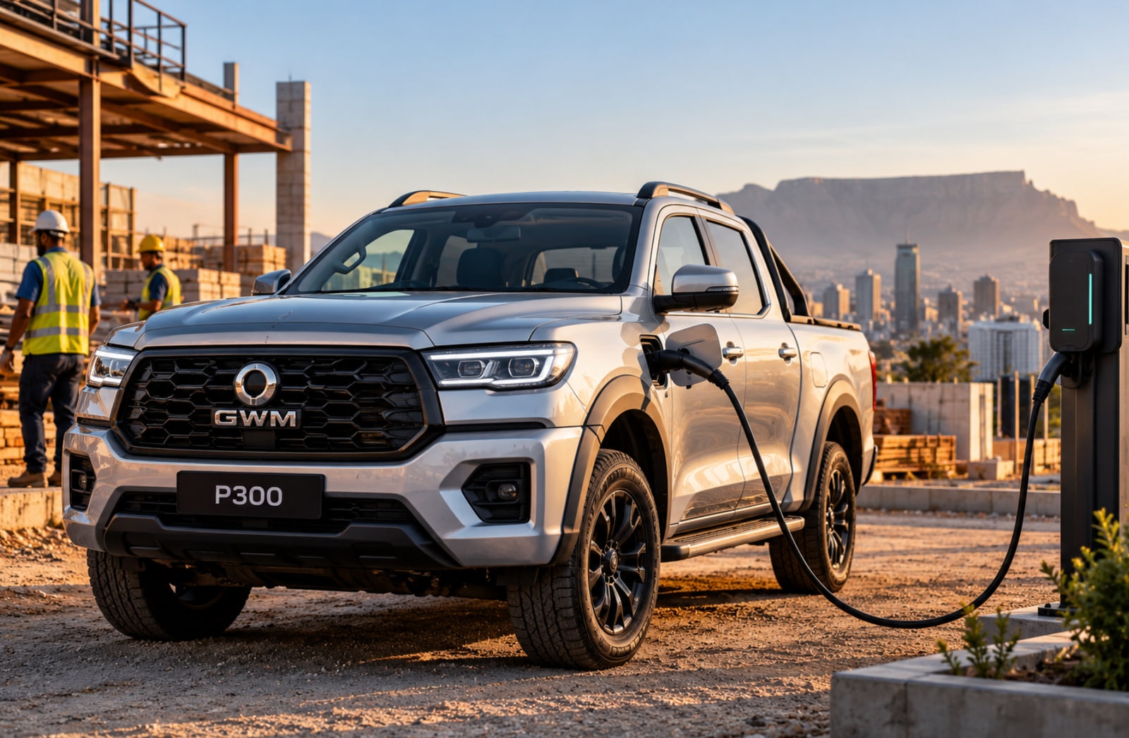 GWM’s plug-in hybrid P300 brings electric driving to South Africa’s bakkie market