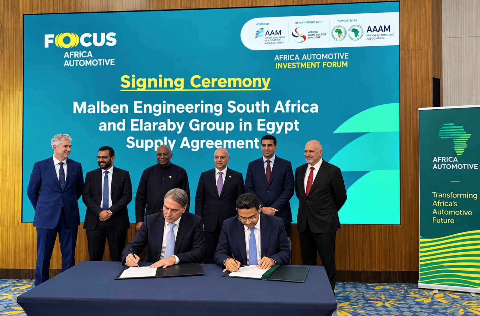 Malben SA and Egypt’s Elaraby look at automotive parts manufacturing
