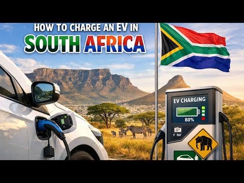 South Africa EV Charging Guide: Where to Charge Your EV